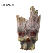 Load image into Gallery viewer, Carton Flowerpot Baby Groot Pen Pot Holder Plants Flower Pot Cute Action Figures Toys for Kids Gift Desktop Decoration