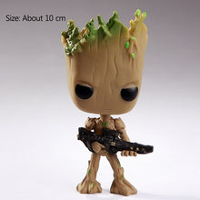 Load image into Gallery viewer, Carton Flowerpot Baby Groot Pen Pot Holder Plants Flower Pot Cute Action Figures Toys for Kids Gift Desktop Decoration