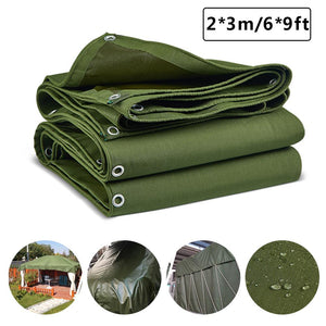 Shade Cloth  Tarps Waterproof Ground Tent Trailer Cover Tarpaulin Wear-resistant Cover with Organic Silicon Coating for Boat RV