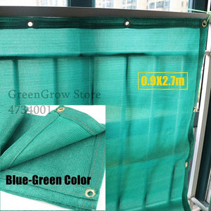 0.9x1.8/2.7/3.6m HDPE Anti-UV Sunshade Net Home Courtyard Balcony Fence Safety Net Plant Cover Sunscreen Sunblock Shading Cloth