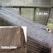 Load image into Gallery viewer, 0.9x1.8/2.7/3.6m HDPE Anti-UV Sunshade Net Home Courtyard Balcony Fence Safety Net Plant Cover Sunscreen Sunblock Shading Cloth
