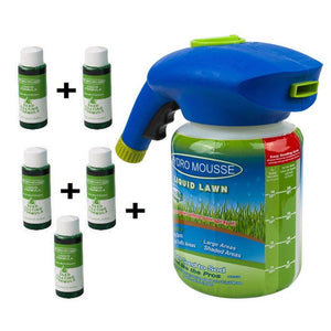 NEW Household Seeding System Liquid Spray Seed Lawn Care Grass Shot